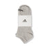 Pacco da 3 calzini bianchi, neri e grigi da uomo adidas, Brand, SKU z862000368, Immagine 0